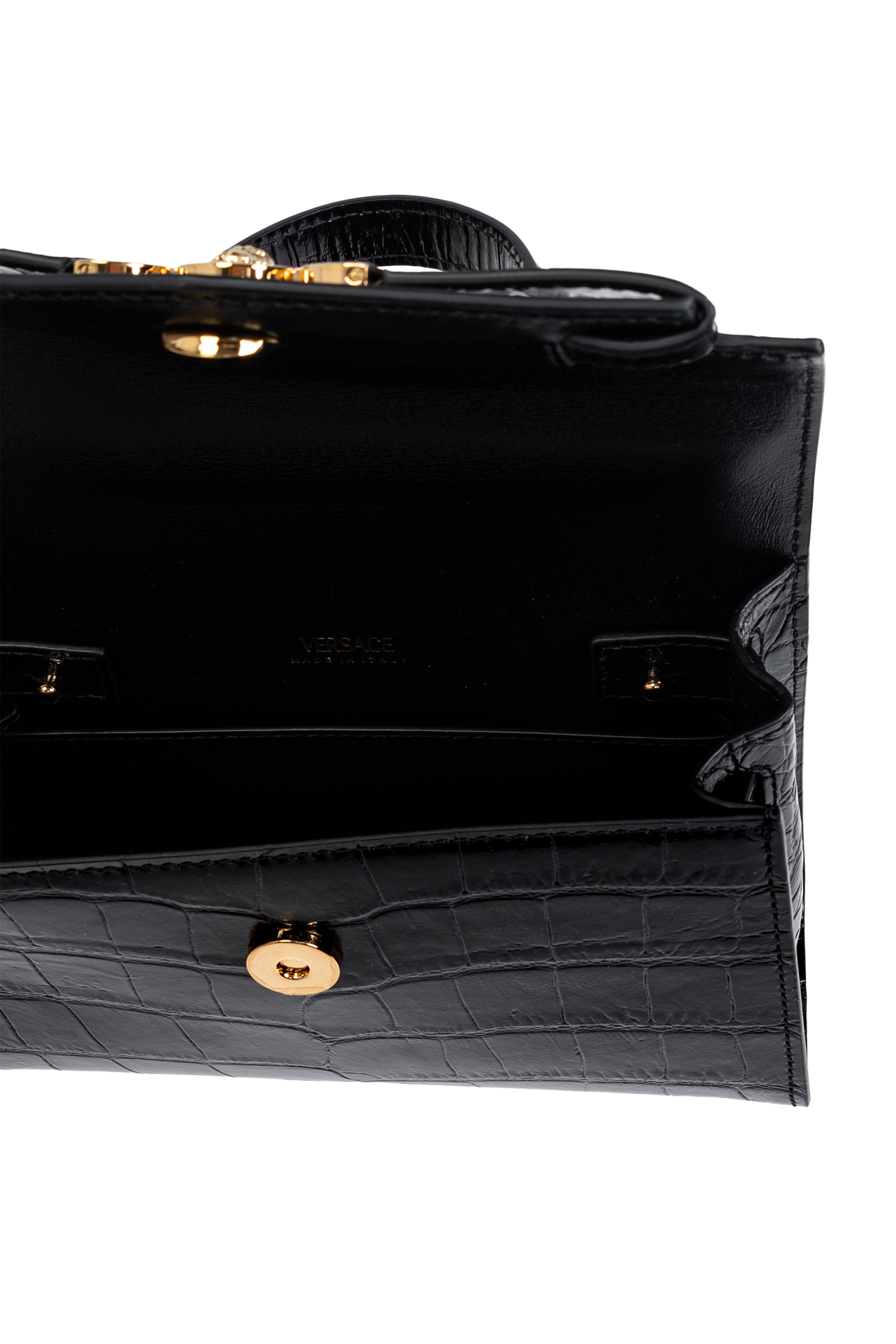 【ほぼ未使用】VERSACE ロングウォレット BLK 黒 2025年最新】VERSACE メンズ 長財布の人気アイテム - メルカリ